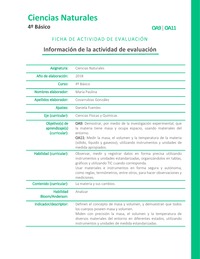La materia y sus propiedades