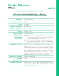 Encuesta de cambios en la pubertad