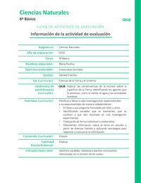 Erosión del suelo