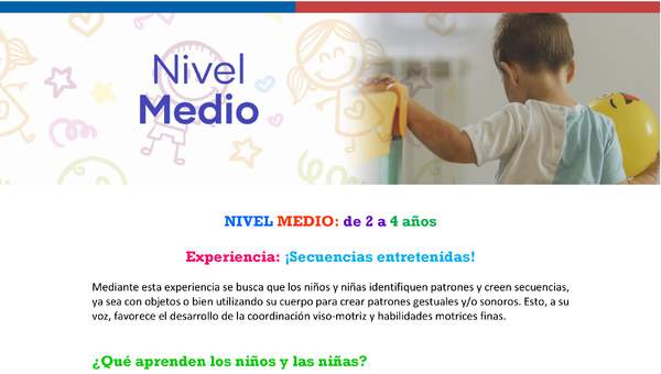 Experiencia educativa: Memorice