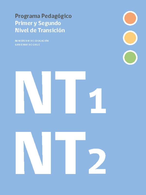 Programa Pedagógico Niveles de Transición NT1 y NT2