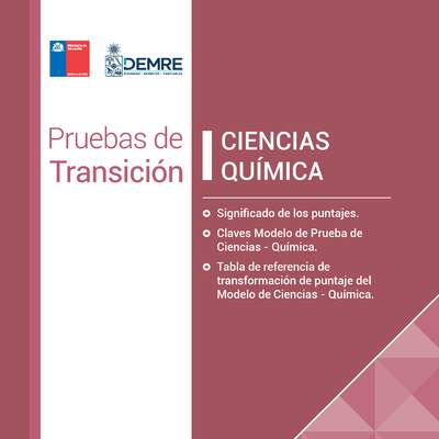 Respuestas Modelo de Prueba de Ciencias - Técnico Profesional (2021)