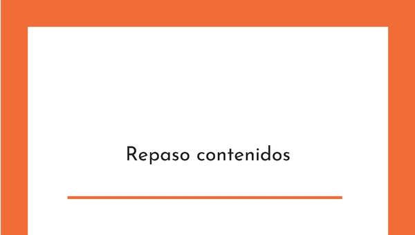 Cuadernillo de Comprensión Lectora: Conceptos básicos y ejercitación