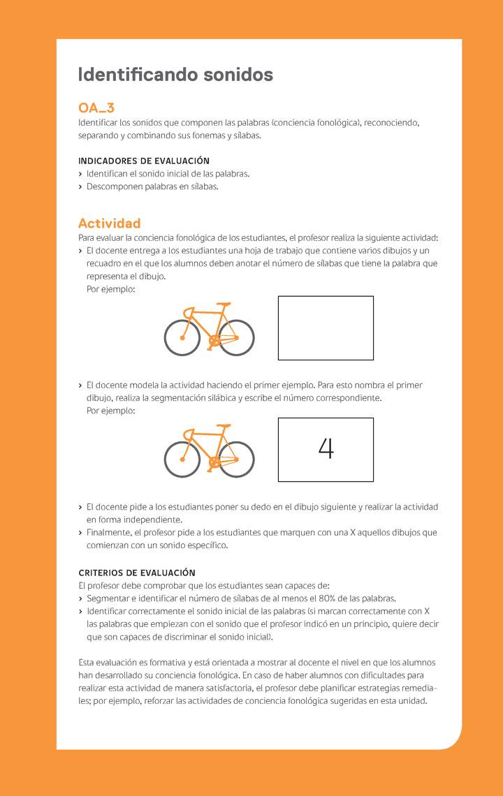 Ejemplo Evaluación Programas - OA03 - Identificando sonidos