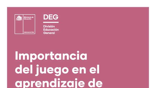 Importancia del juego en el aprendizaje de educación básica