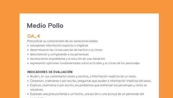 Ejemplo Evaluacion Programas - OA04 - Medio Pollo