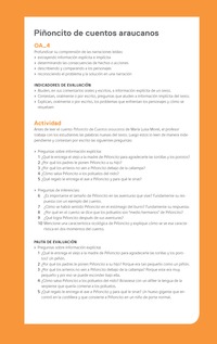 Ejemplo Evaluación Programas - OA04 - Piñoncito de cuentos araucanos