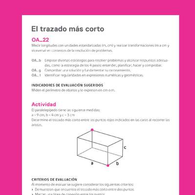 Evaluación Programas - MA04 OA22 - U2 - El trazado más corto