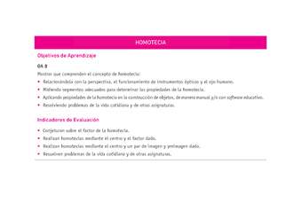Evaluación Programas - MA1M OA08 - U3 - HOMOTECIA