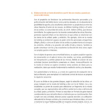 Evaluación Programas - LE2M OA08 - OA12 - U4 - ELABORANDO UN TEXTO DRAMÁTICO