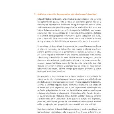 Evaluación Programas - LE2M OA09 - U1 - ANÁLISIS Y EVALUACIÓN DE ARGUMENTOS DE UN TEXTO