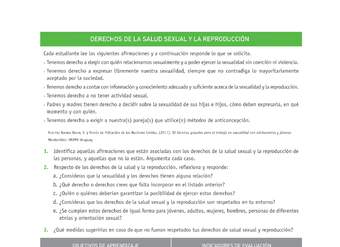 Evaluación Programas - CN2M - OA05 - U2 - DERECHOS DE LA SALUD SEXUAL Y LA REPRODUCCIÓN