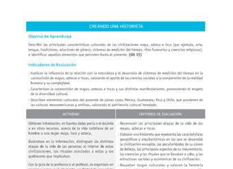 Evaluación Programas - HI07 OA15 - U4 - CREANDO UNA HISTORIETA