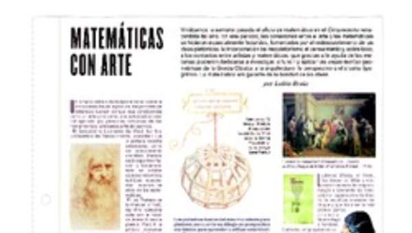 Matemáticas con arte