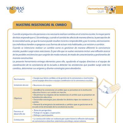 Nuestras resistencia_cambio Orientaciones para profesores