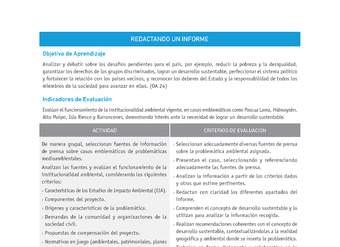 Evaluación Programas - HI2M OA24 - U4 - REDACTANDO UN INFORME