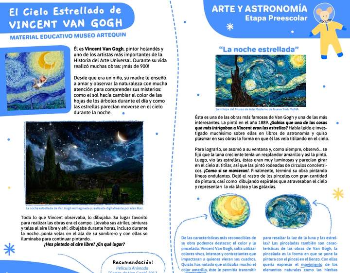 El cielo estrellado de Van Gogh