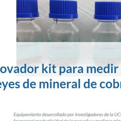 Noticia, creación Kit toma de muestra, UCN.