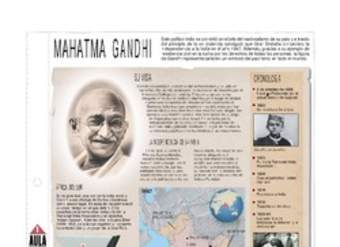 Infografía: Ghandi