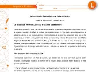 Iniciativa América Latina y El Caribe sin hambre