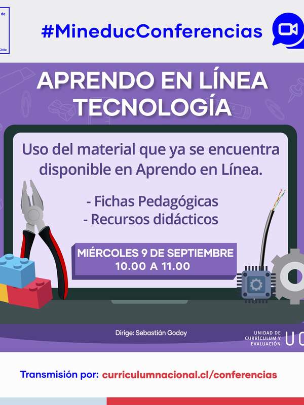 Conferencia virtual: Demostración de Aprendo en línea y herramientas prácticas para la implementación de Tecnología en este contexto.