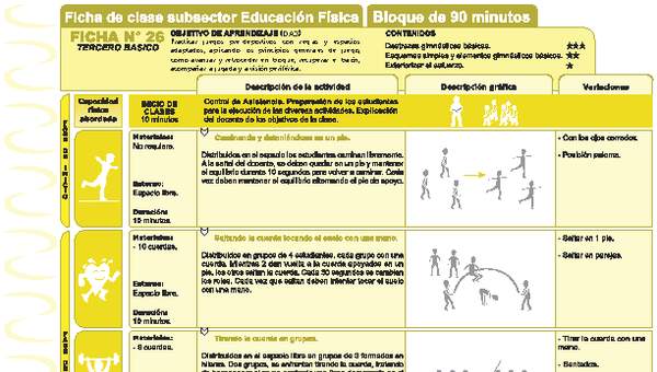 Juegos Predeportivos Ficha N° 26