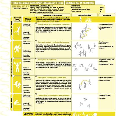 Juegos Predeportivos Ficha N° 27