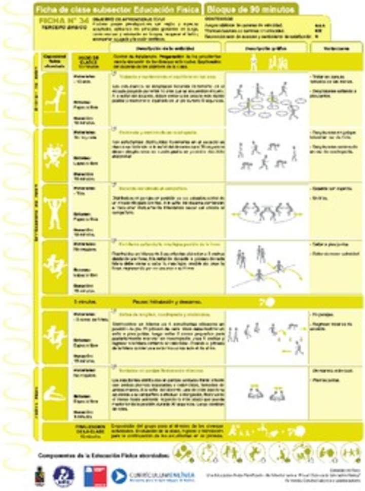 Juegos Predeportivos Ficha N° 34