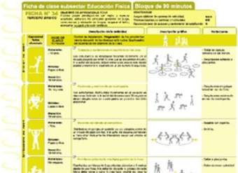 Juegos Predeportivos Ficha N° 34