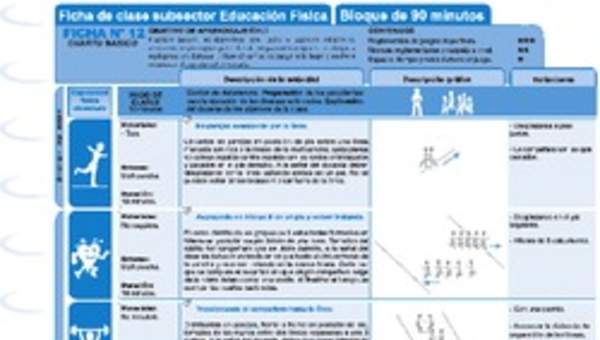 Juegos Predeportivos Ficha N° 12