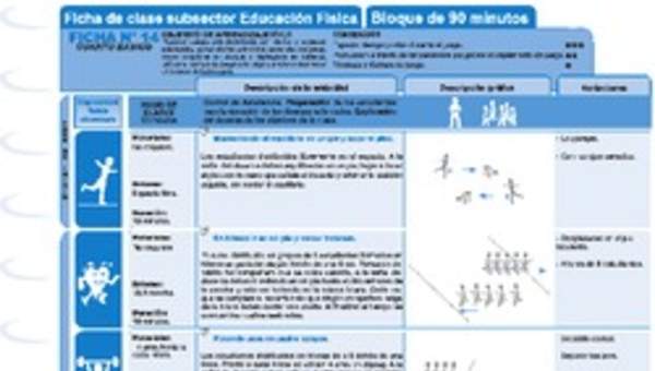 Juegos Predeportivos Ficha N° 14