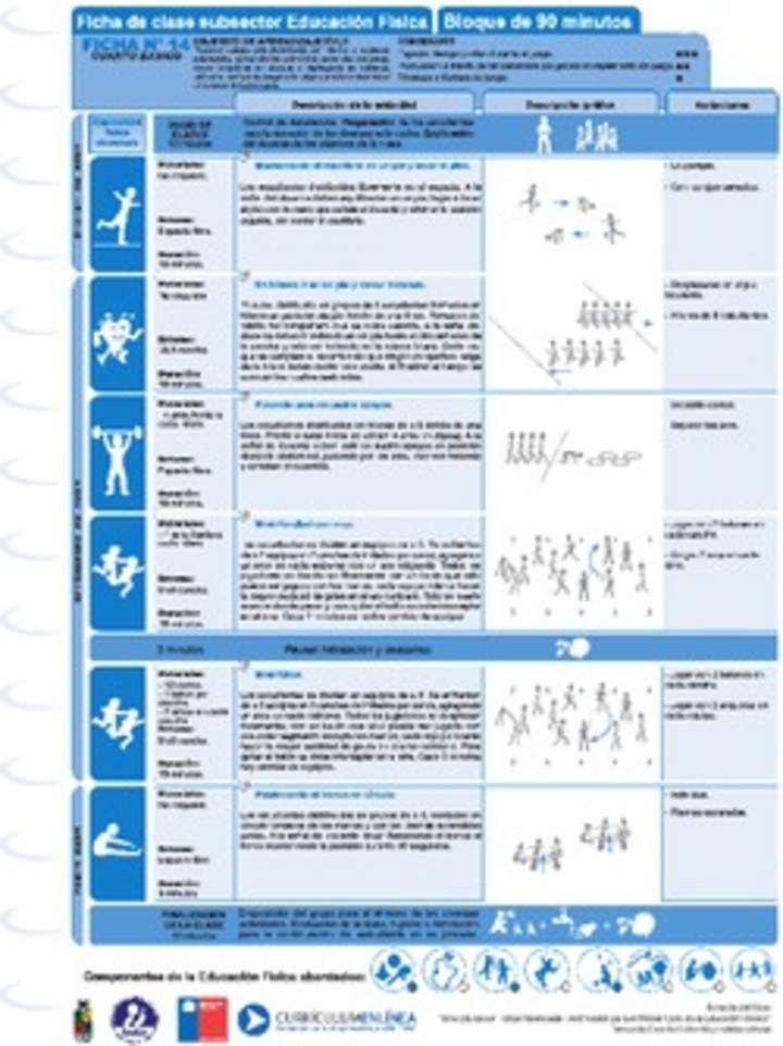 Juegos Predeportivos Ficha N° 14