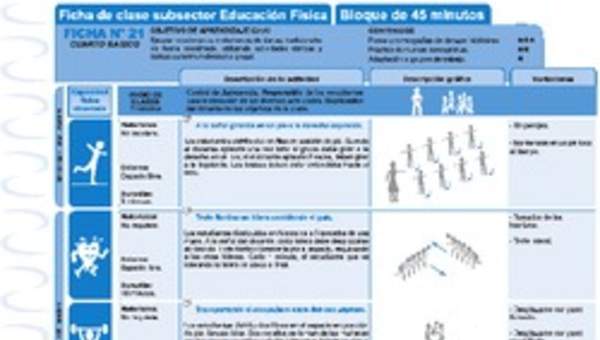 Expresión Corporal y Danza Ficha N° 21