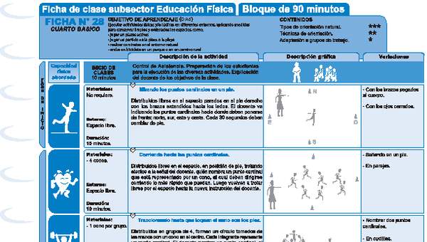 Ejercicio en entorno natural Ficha N° 28