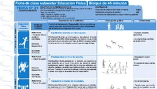 Ejercicio en entorno natural Ficha N° 31