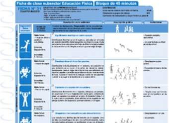 Ejercicio en entorno natural Ficha N° 31