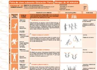 Juegos Predeportivos Ficha N° 33