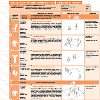 Juegos Predeportivos Ficha N° 34