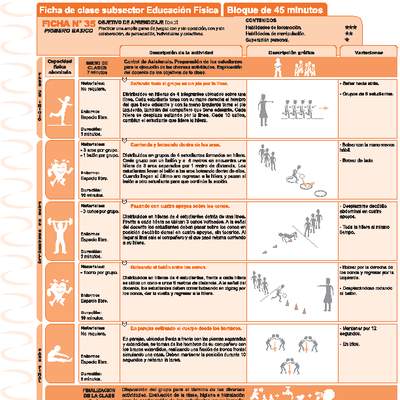 Juegos Predeportivos Ficha N° 35