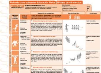 Juegos Predeportivos Ficha N° 35