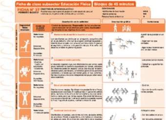 Juegos Predeportivos Ficha N° 37