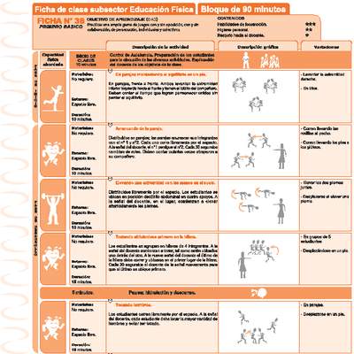 Juegos Predeportivos Ficha N° 38