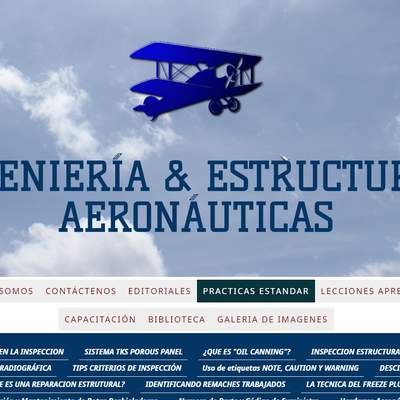 Ingeniería y estructura aeronáuticas.