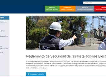 Superintendencia de Electricidad y Combustible (SEC). Reglamentos: