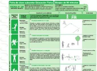 Ejercicio en entorno natural Ficha N° 28