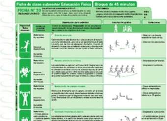 Ejercicio en entorno natural Ficha N° 33