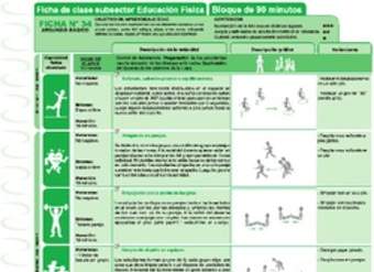 Ejercicio en entorno natural Ficha N° 34