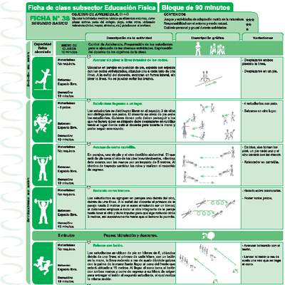 Ejercicio en entorno natural Ficha N° 38