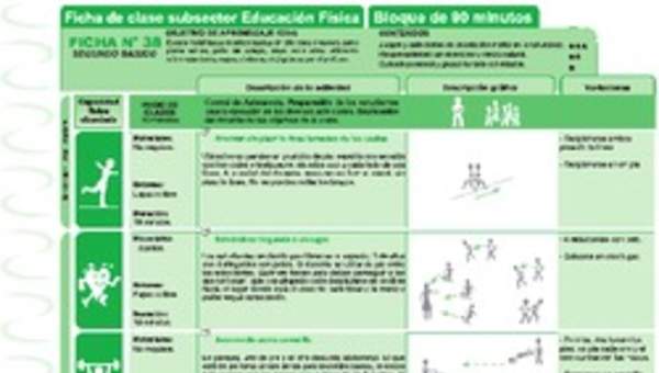 Ejercicio en entorno natural Ficha N° 38