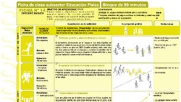 Juegos Predeportivos Ficha N° 14